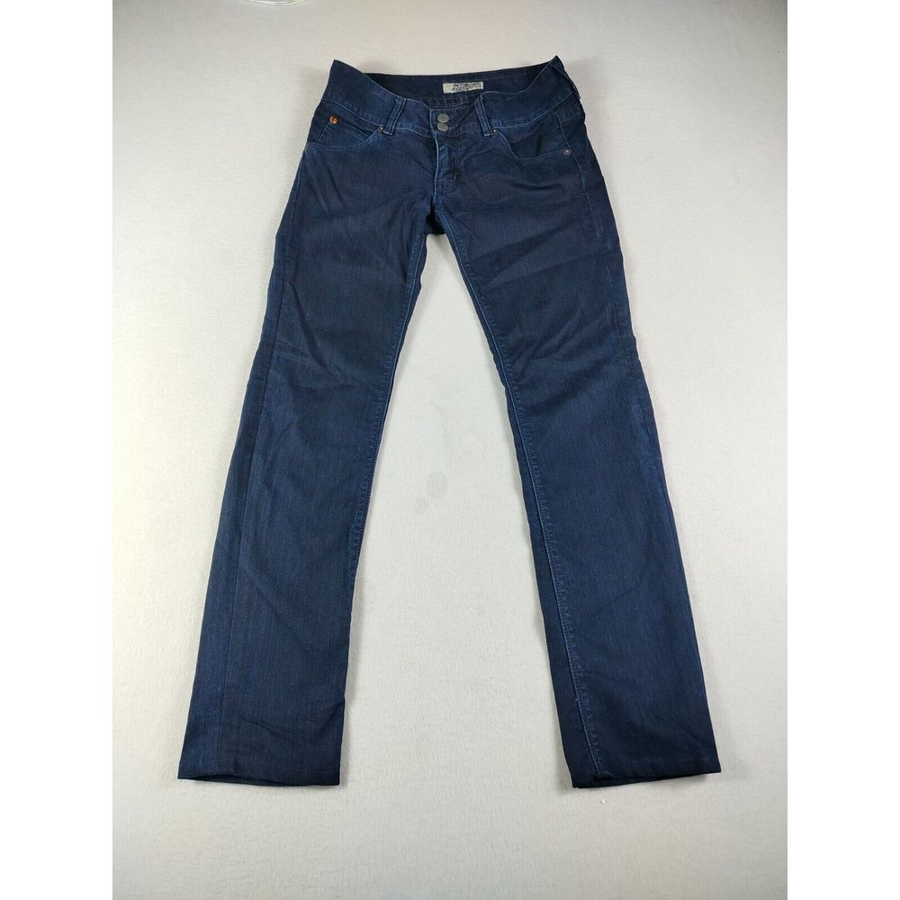Hudson Jeans Women's 27 Dark Blue Classiccore Slowfashion Normcore Denim Stretch